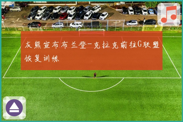 灰熊宣布布兰登-克拉克前往G联盟恢复训练